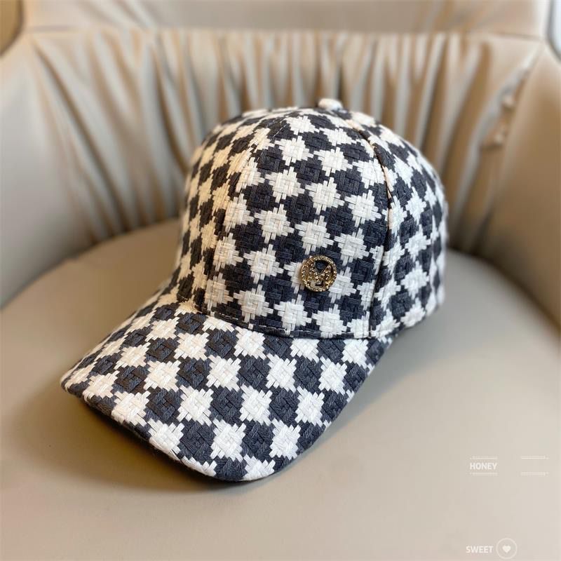 Kvinne Teksturert Justerbar Baseball Caps Skanto