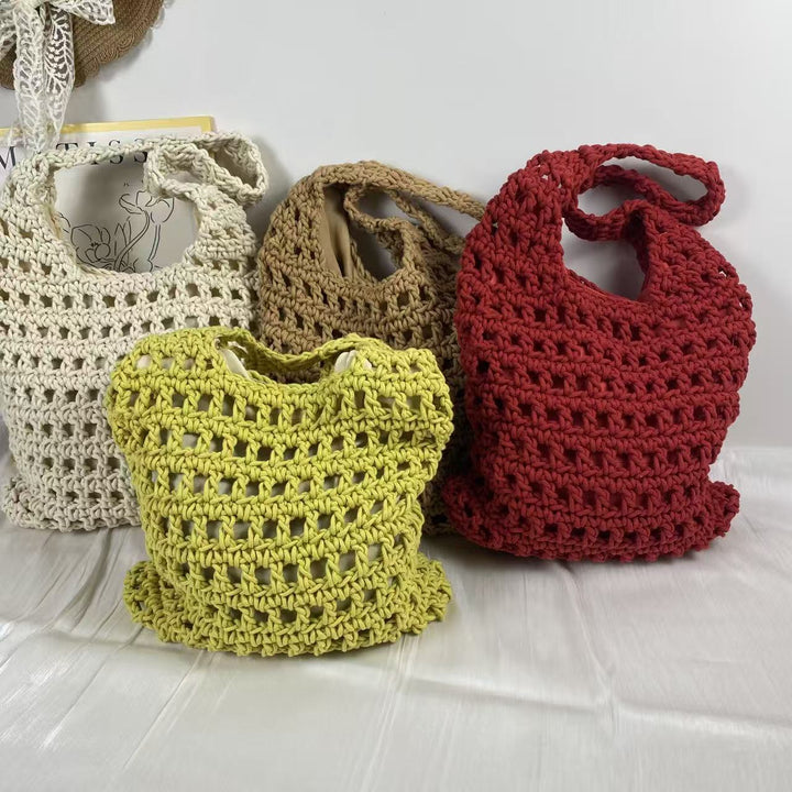 Håndlaget nett bag Skanto