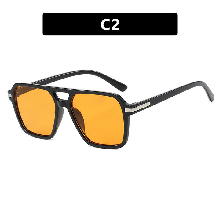 Women's fashionable rectangular sunglasses with stylish design and UV protection Skanto