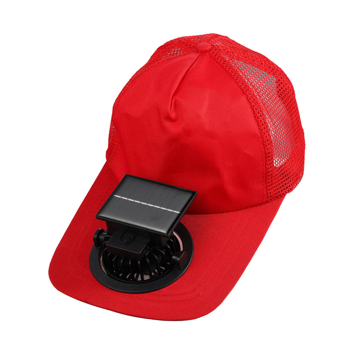 Unisex Kjølig Baseball-solhatt med integrert vifte Skanto