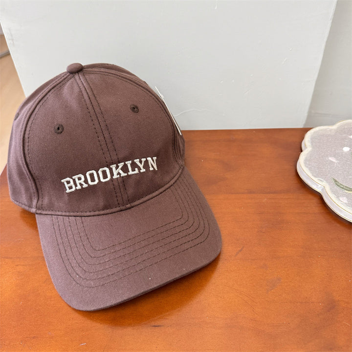 Herre Casual Brodert Bomull Baseball Caps Skanto