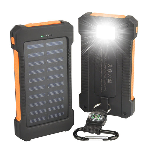 Solar-Powerbank med hurtigladning og robust design Skanto