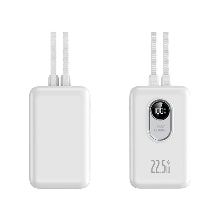 Bærbar Powerbank med hurtiglader og digital skjerm Skanto