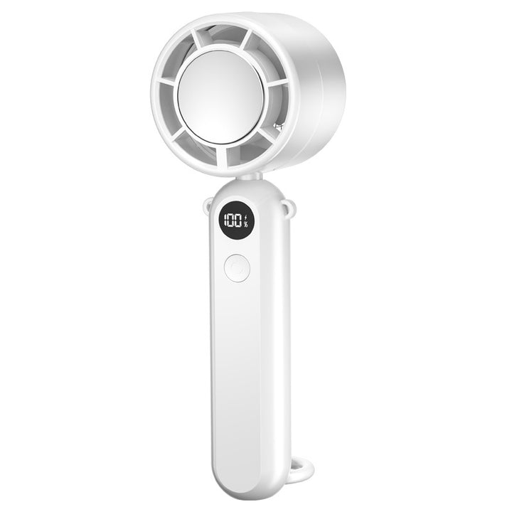 Unisex Bærbar Mini Vifte med LED-skjerm Skanto