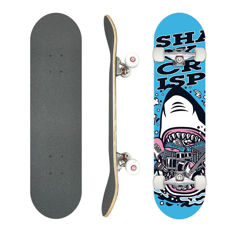 Grafisk Kunstnerisk Skateboard Skanto