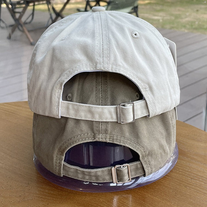Unisex Casual Justerbar Brodert Caps Skanto
