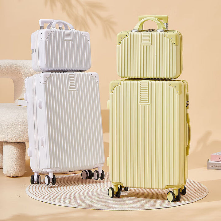 Unisex Ribbete Hard-Shell Reiseveske Skanto