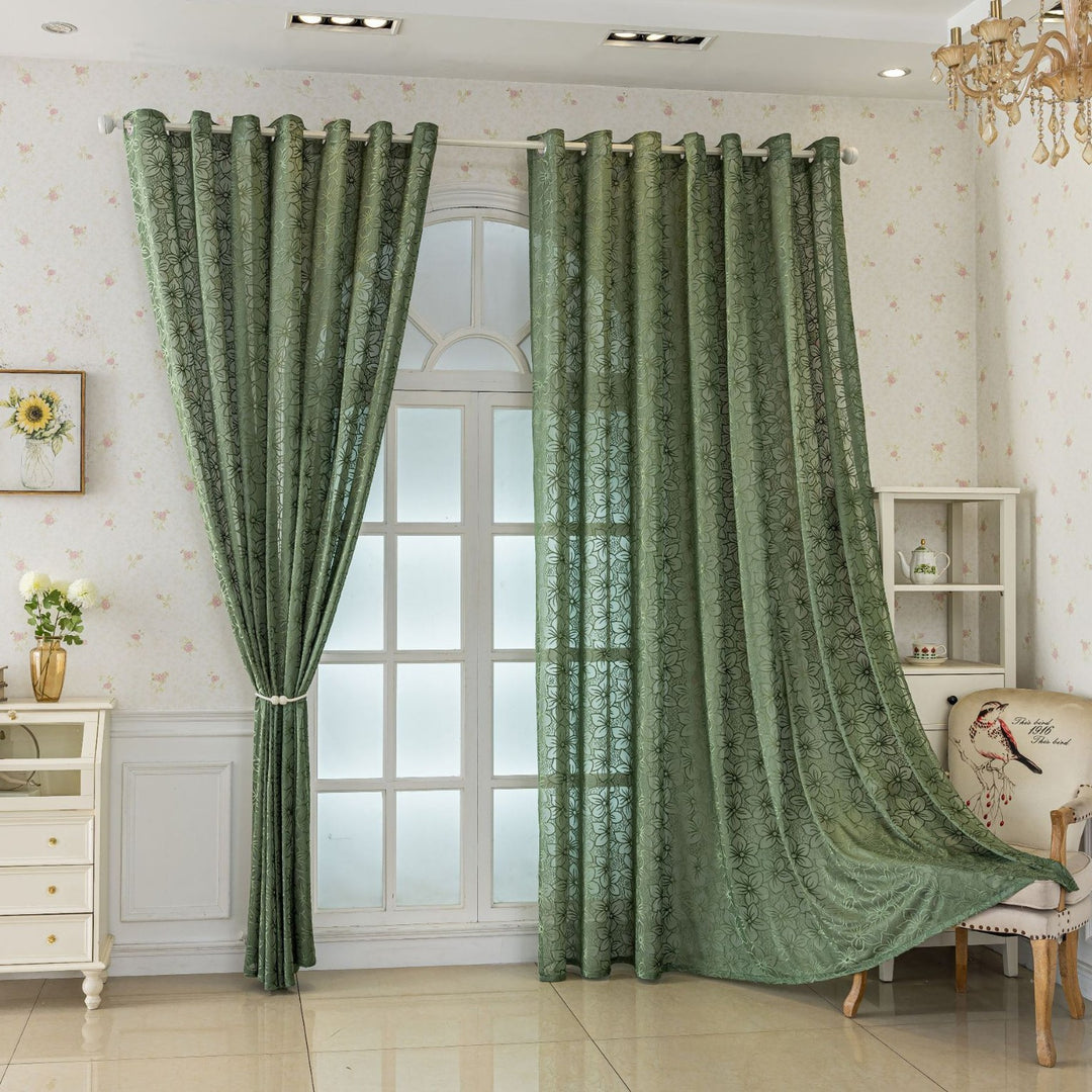 WoFloral Lace Curtain Skanto