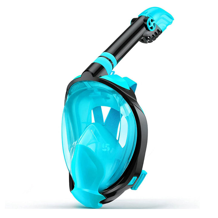 Hel ansikts snorkelmaske med innovativt pustesystem Skanto