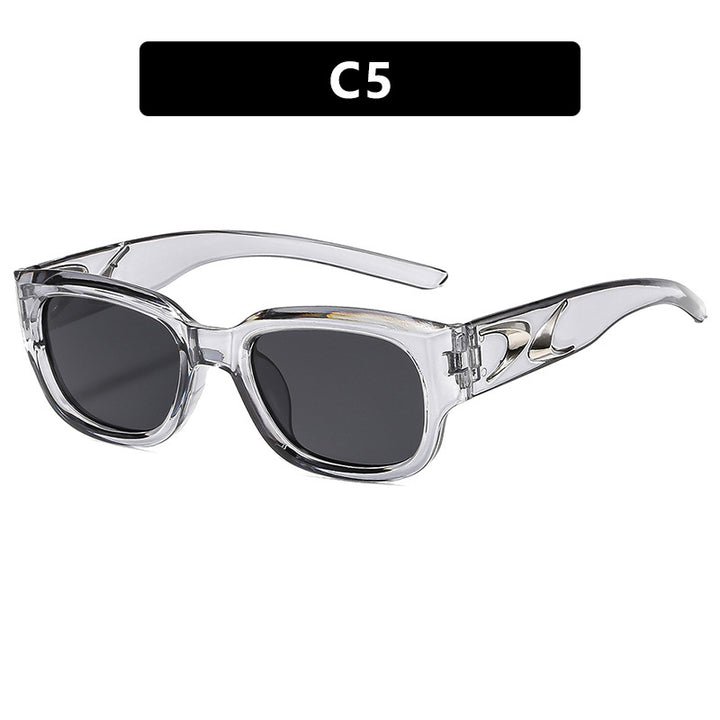 Women's sunglasses in bold retro design with stylish accents Skanto