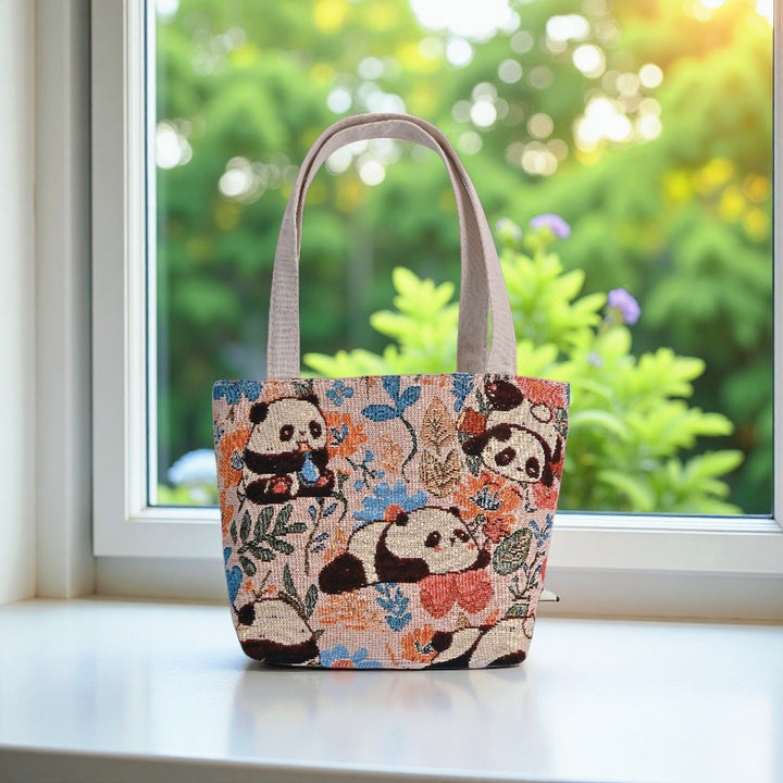 Trendete Kunstnerisk Bomullsbag Skanto