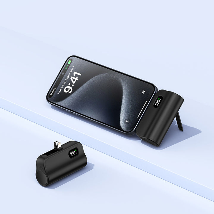 Kompakt Dual-Lade Powerbank med Digital skjerm Skanto