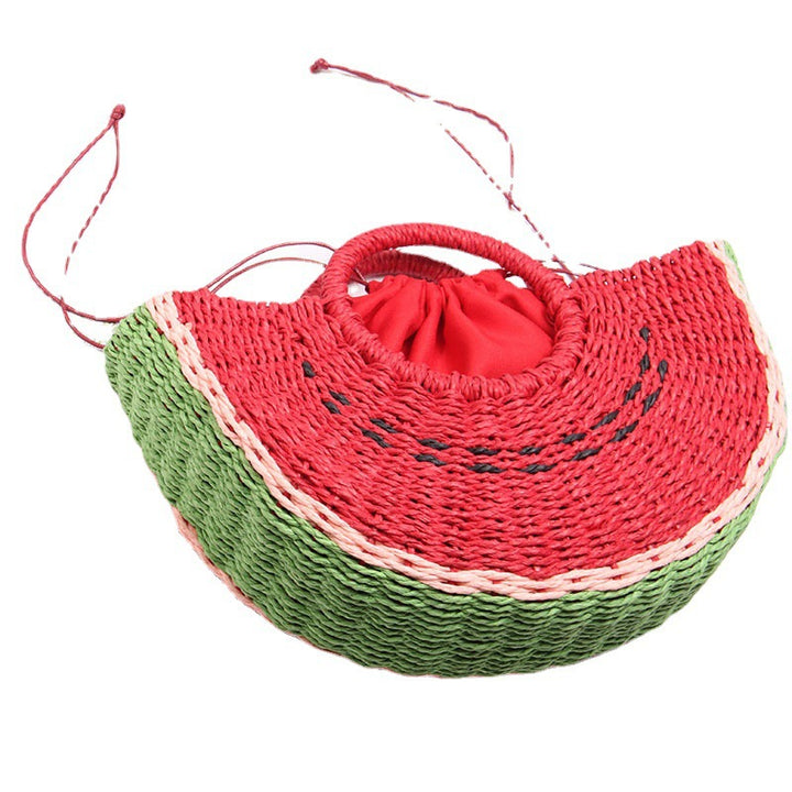 Handmade Basket Bag in Watermelon Design Skanto