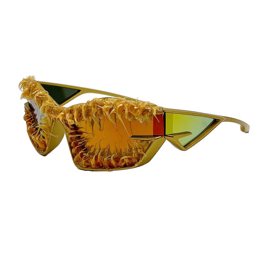 Dame futuristisk sports solbrille Skanto