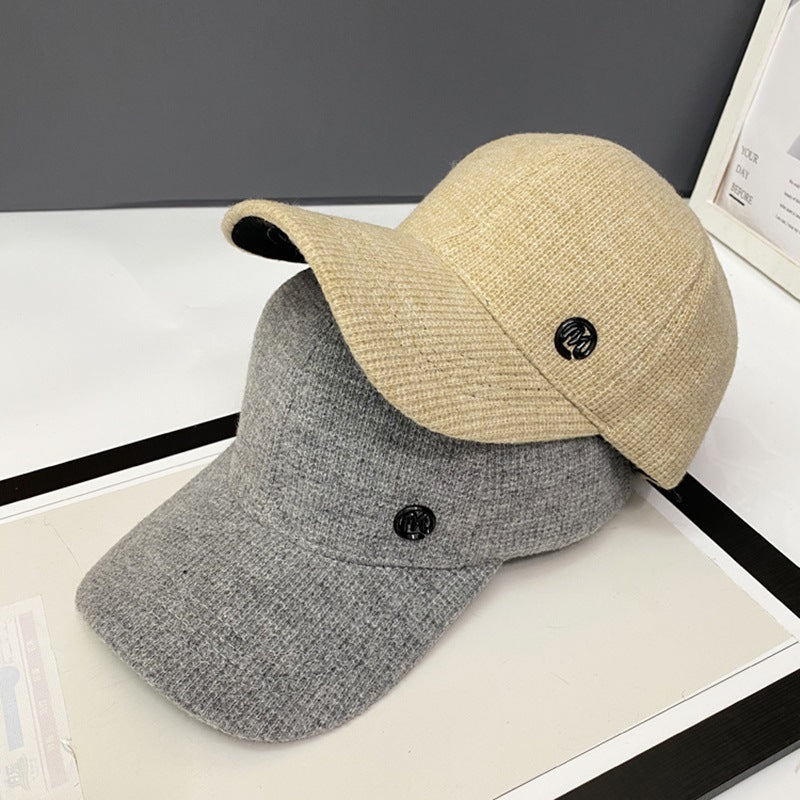 Kvinne Teksturert Bomulls Basecap Skanto