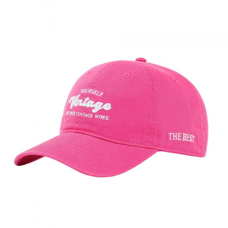 Kvinnenes vintage-inspirerte broderte baseballcap Skanto