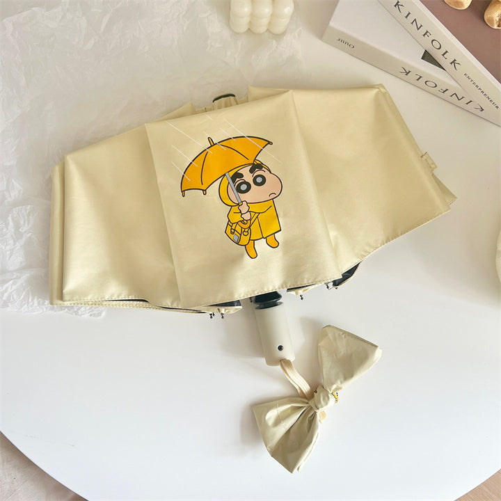Damer foldbar paraply med kreativt karakterdesign Skanto
