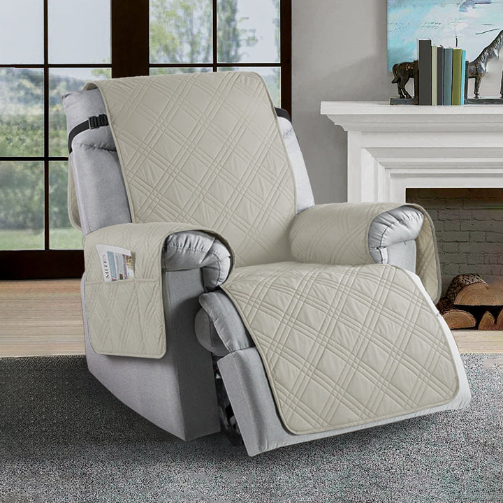 Skanto | Vanntett Recliner Trekk | Slitesterk Mikrofiber, Flekkresistent & Universell Passform for Hjemmets Beskyttelse