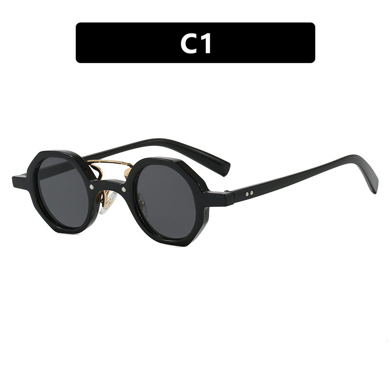 Women's stylish sunglasses in unique octagonal design Skanto
