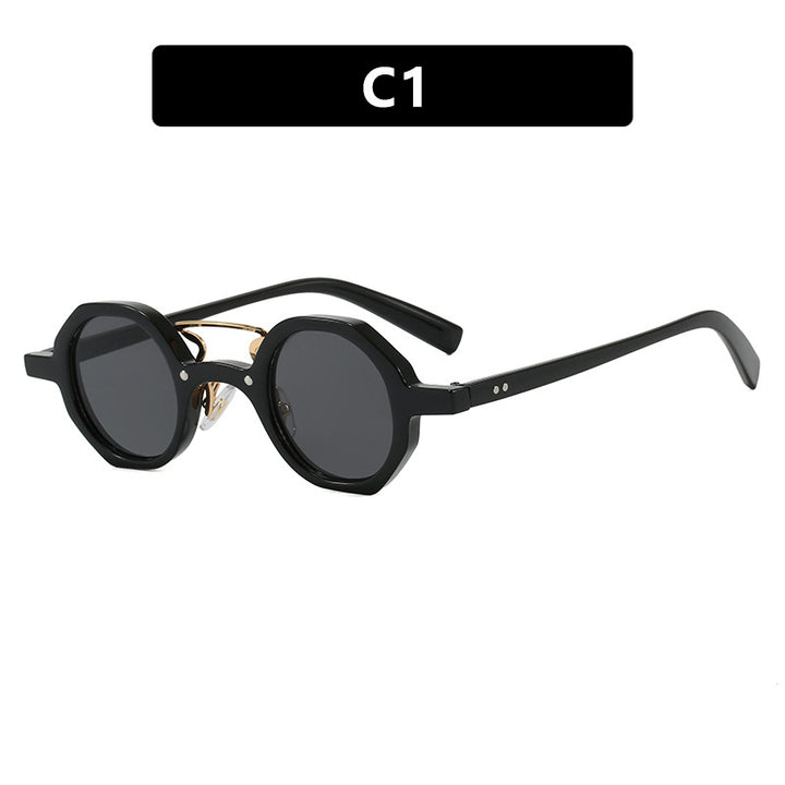 Women's stylish sunglasses in unique octagonal design Skanto
