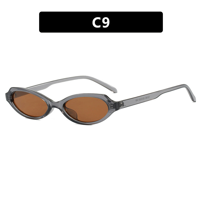 Women's elegant sunglasses in stylish oval design Skanto