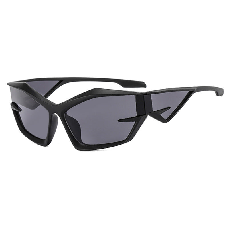 Dame sporty solbriller i dynamisk design Skanto