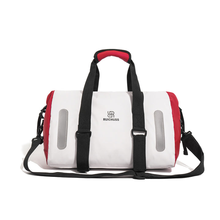 Sporty fitness duffel bag with reflective accents Skanto