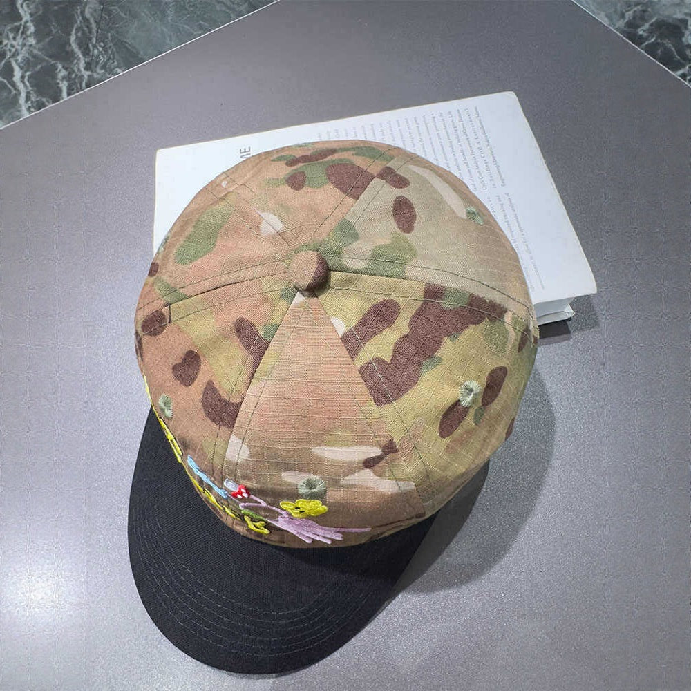 Unisex Brodert Camo Cap Skanto