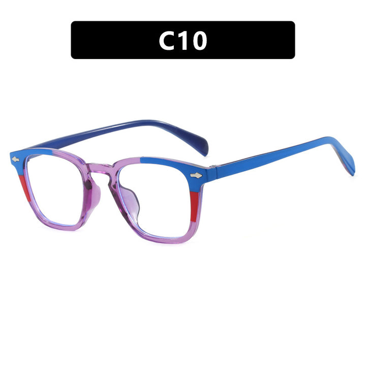 Women's Modern Square Sunglasses with Mirrored UV Protection Skanto