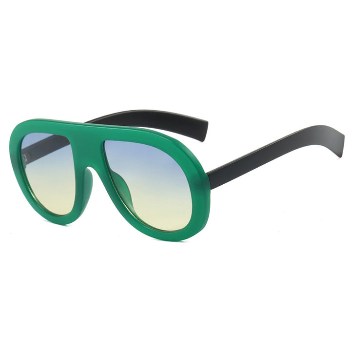 Women's oversized sunglasses in futuristic design Skanto