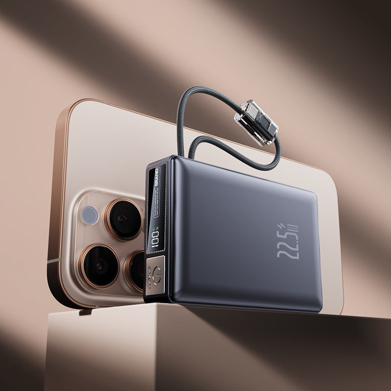 Ultra-slank powerbank med hurtigladingsfunksjon Skanto