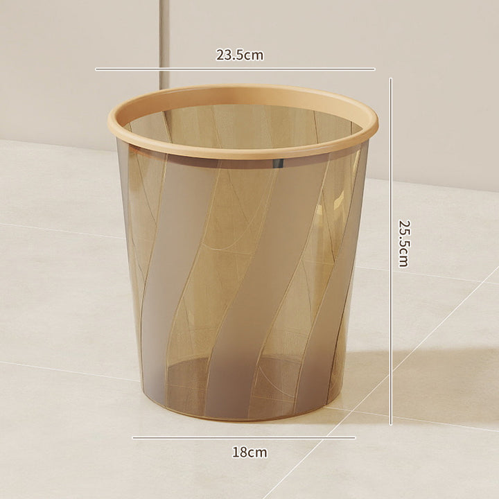 Women's Plastic Trash Can with Modern Design Skanto