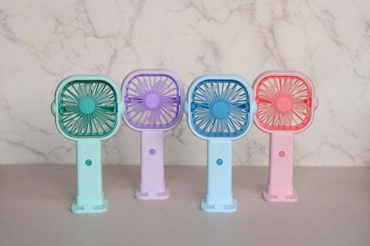 Unisex Bærbar Mini-vifteen med ergonomisk design og dyreører Skanto