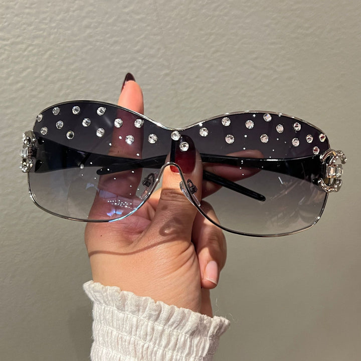 Dame moteriktig solbrille Skanto