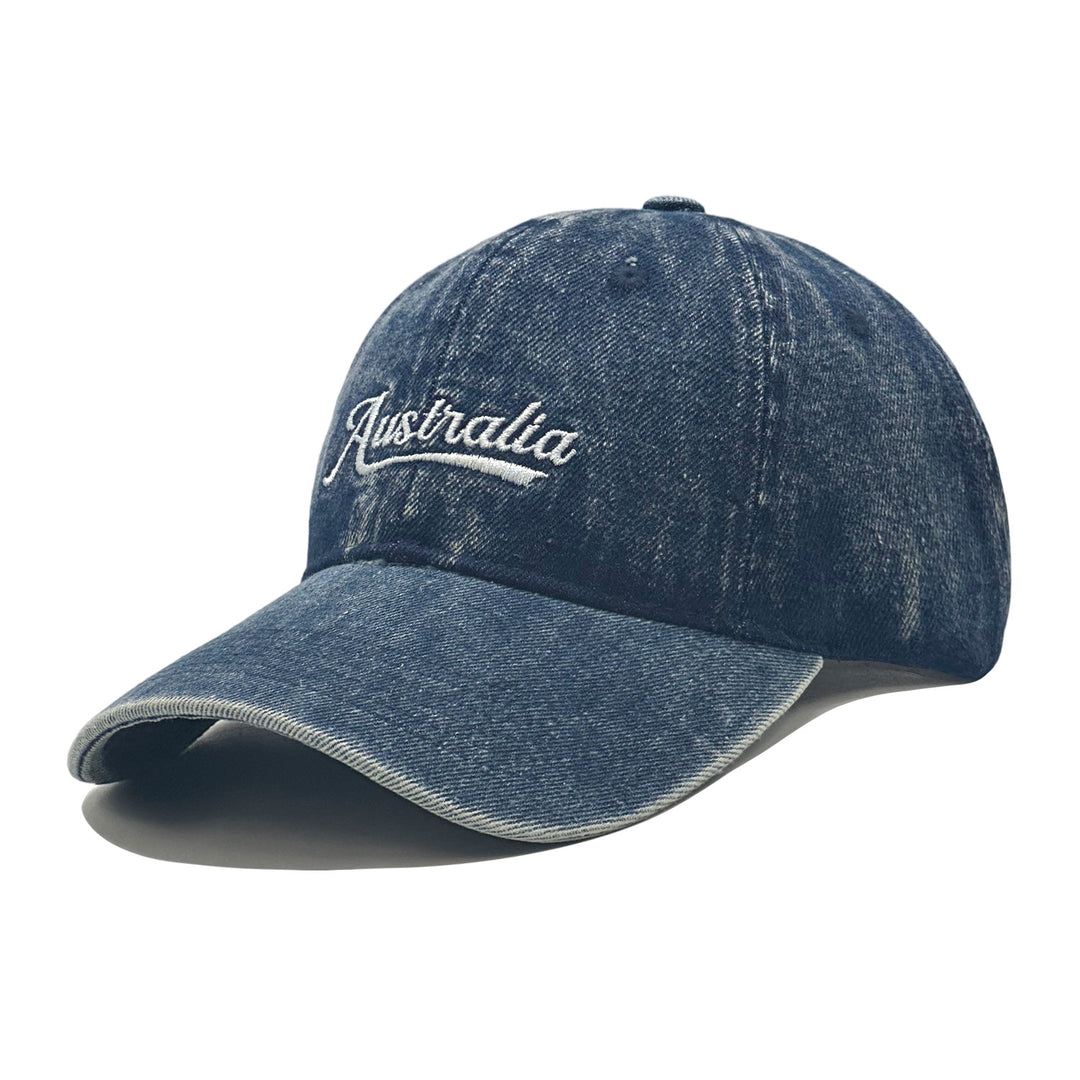 Damer trendy Denim caps Skanto
