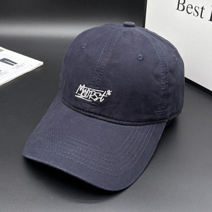 Herre Casual Stitch-Pyntet Baseball Cap Skanto