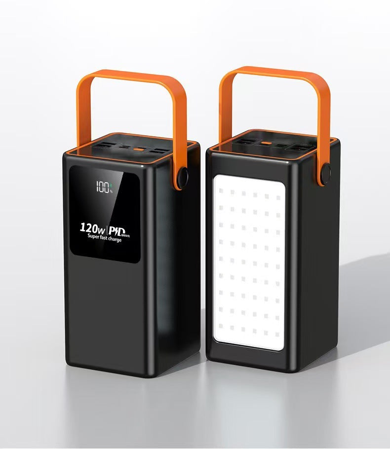 Bærbar powerbank med hurtigladefunksjon fra Skanto