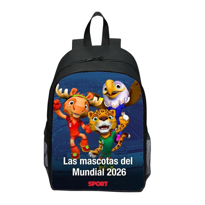Ryggsekk med iøynefallende sportmotiv Skanto