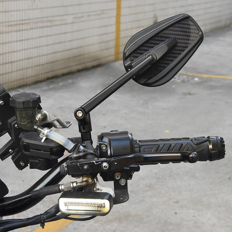 Motorsykkel Speil med Moderne Design i Aluminium Skanto