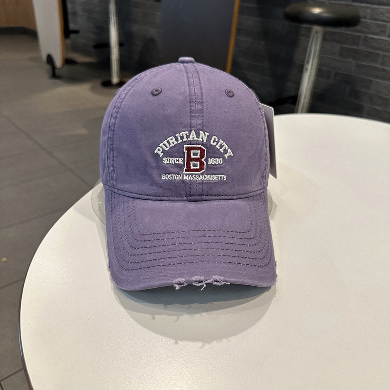 Herre Vintage-inspirert Brodert Baseball Caps Skanto
