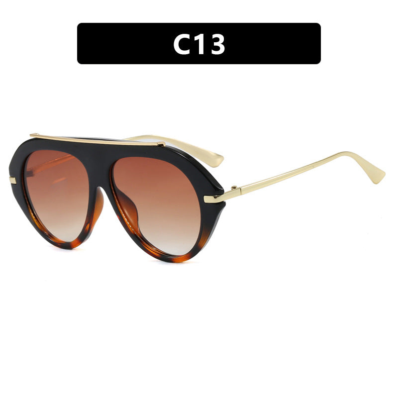 Women's sunglasses in elegant hexagon design Skanto