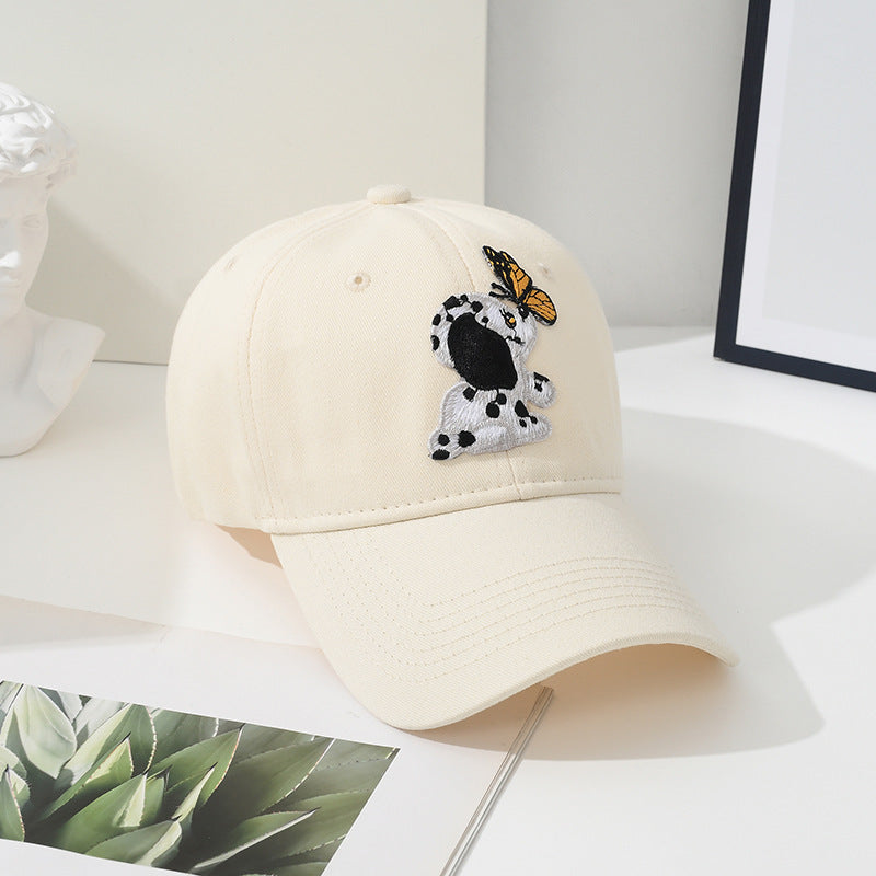 Kvinne Brodert Dyre Patches Baseball Caps Skanto