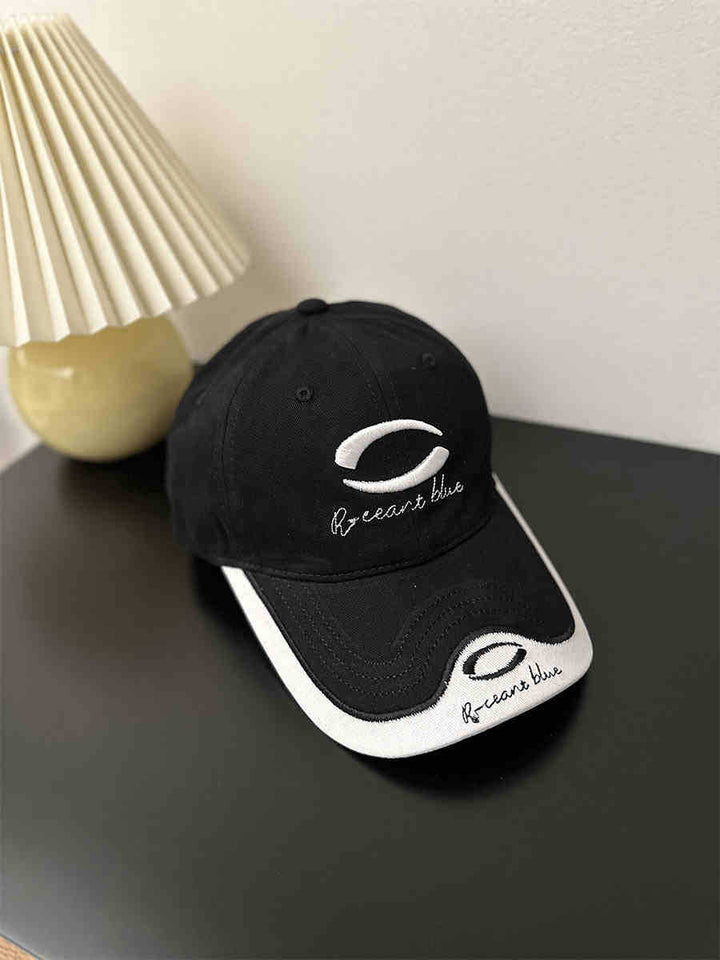 Kvinners avslappede broderte baseball cap Skanto