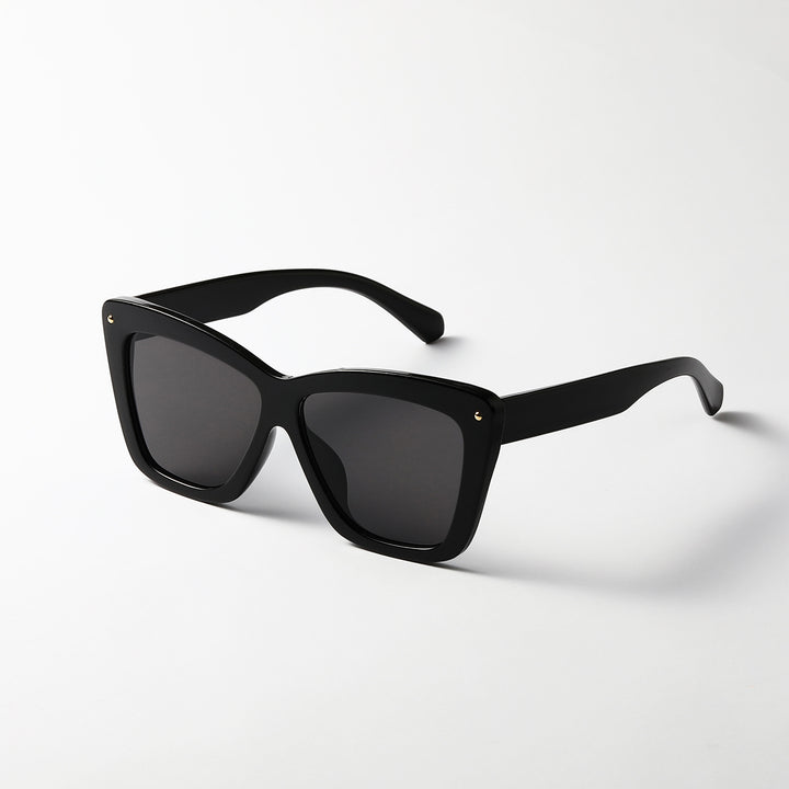 Dame geometrisk oversized solbrille Skanto