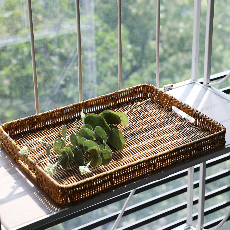 Håndlaget rektangulært kurvbrett Skanto