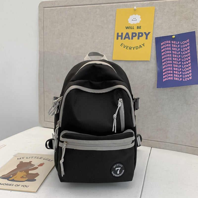 Lettvekt Multi-rom Casual Skole Ryggsekk