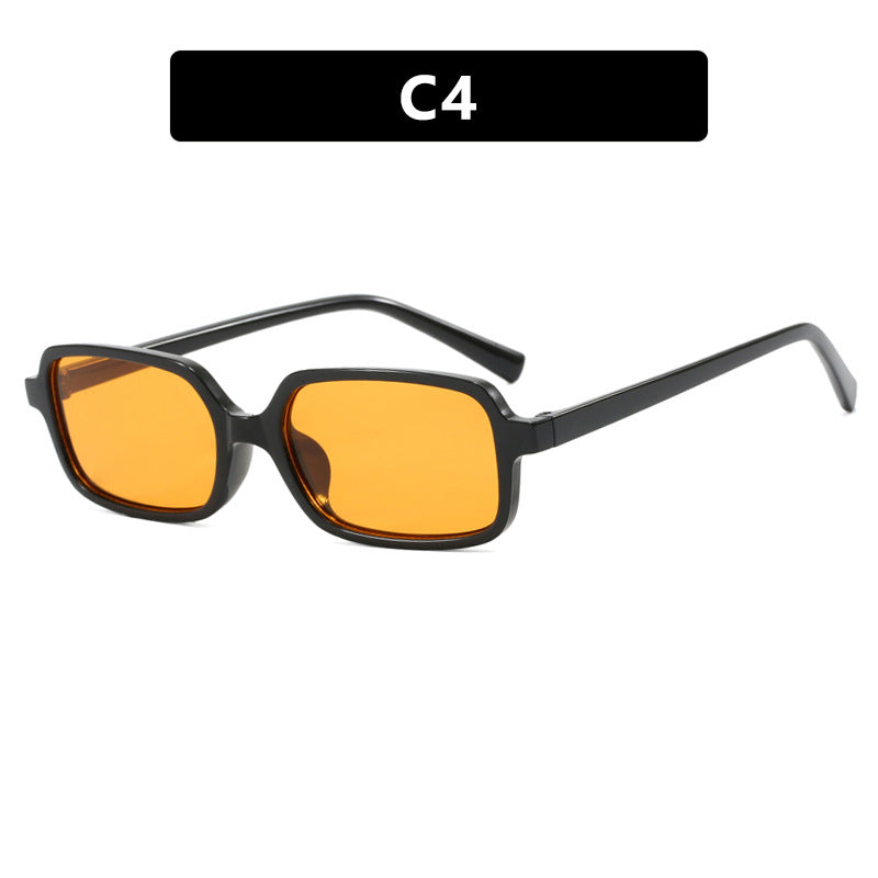 Women's square sunglasses with unique, extravagant design and UV protection Skanto