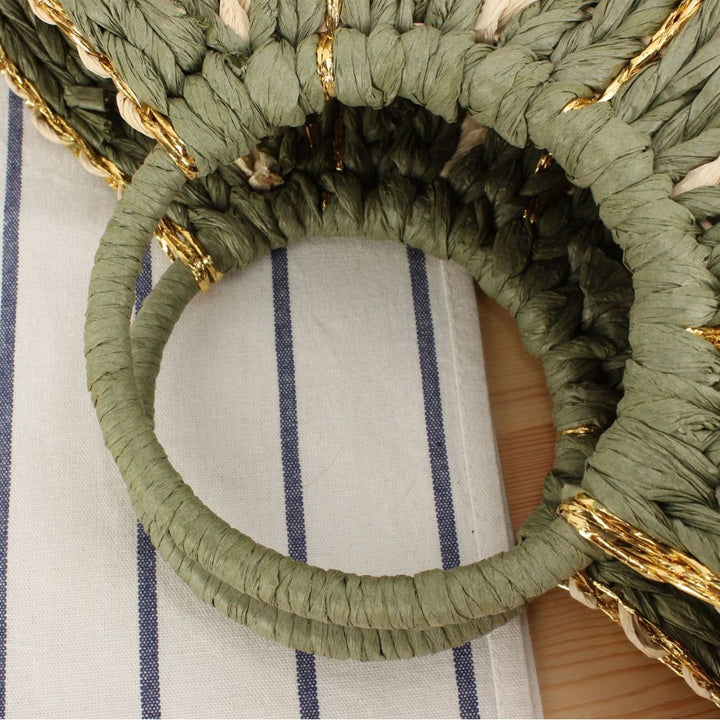 Boho-Chic Woven Bag Skanto