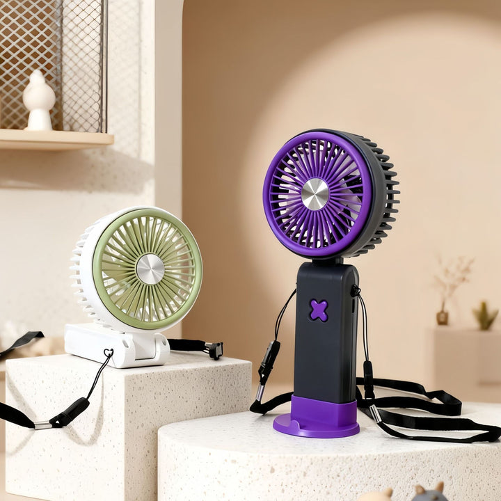 Dame Portable Håndvifte med Fleksibel Design og USB-tilkobling Skanto