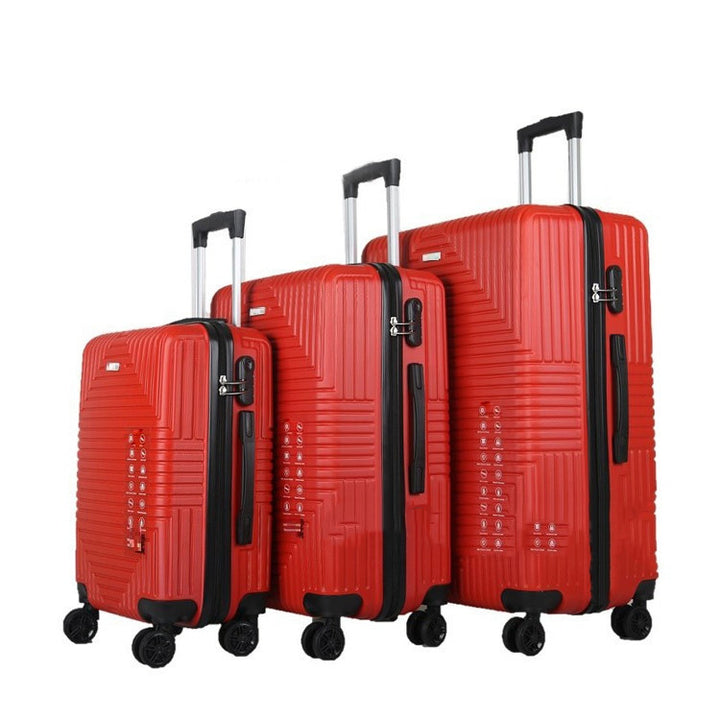 Unisex Premium Multi-Piece Hardshell Bagasjesett Skanto